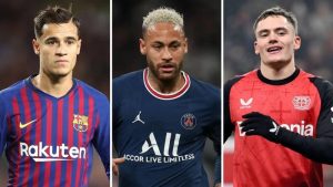 Top 9 cầu thủ chuyển nhượng đắt giá nhất - Cột mốc Neymar khó phá vỡ