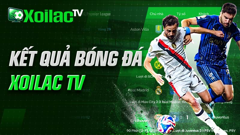 Kết quả bóng đá Xoilac TV