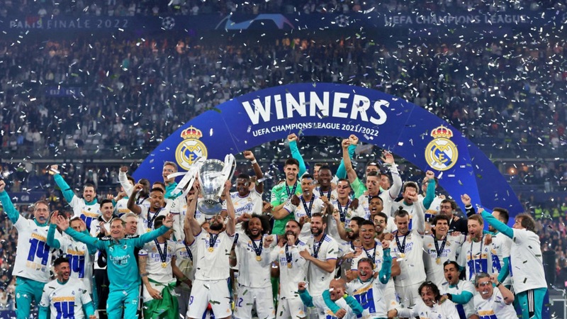 Real Madrid nắm giữ kỷ lục C1 với tư cách đội bóng vô địch nhiều nhất