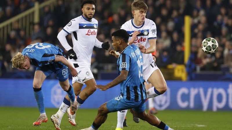 Trận đấu Atalanta vs Club Brugge sẽ có sự cân bằng khá ấn tượng