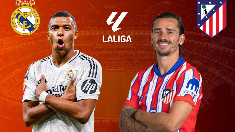 Nhận định bóng đá Atletico Madrid vs Real Madrid 21h15 ngày 27/09